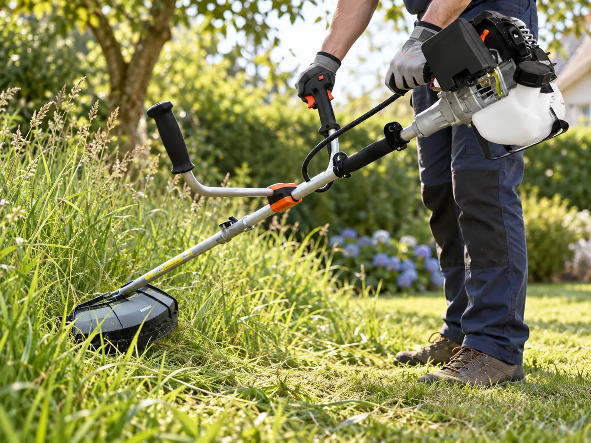 Une coupe polyvalente de 44 cm — Fuxtec FX-MS125