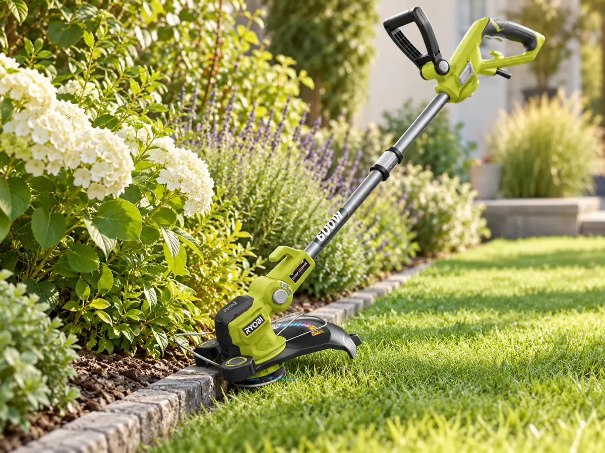 Protection des plantes et poignée ajustable — Ryobi RLT6130