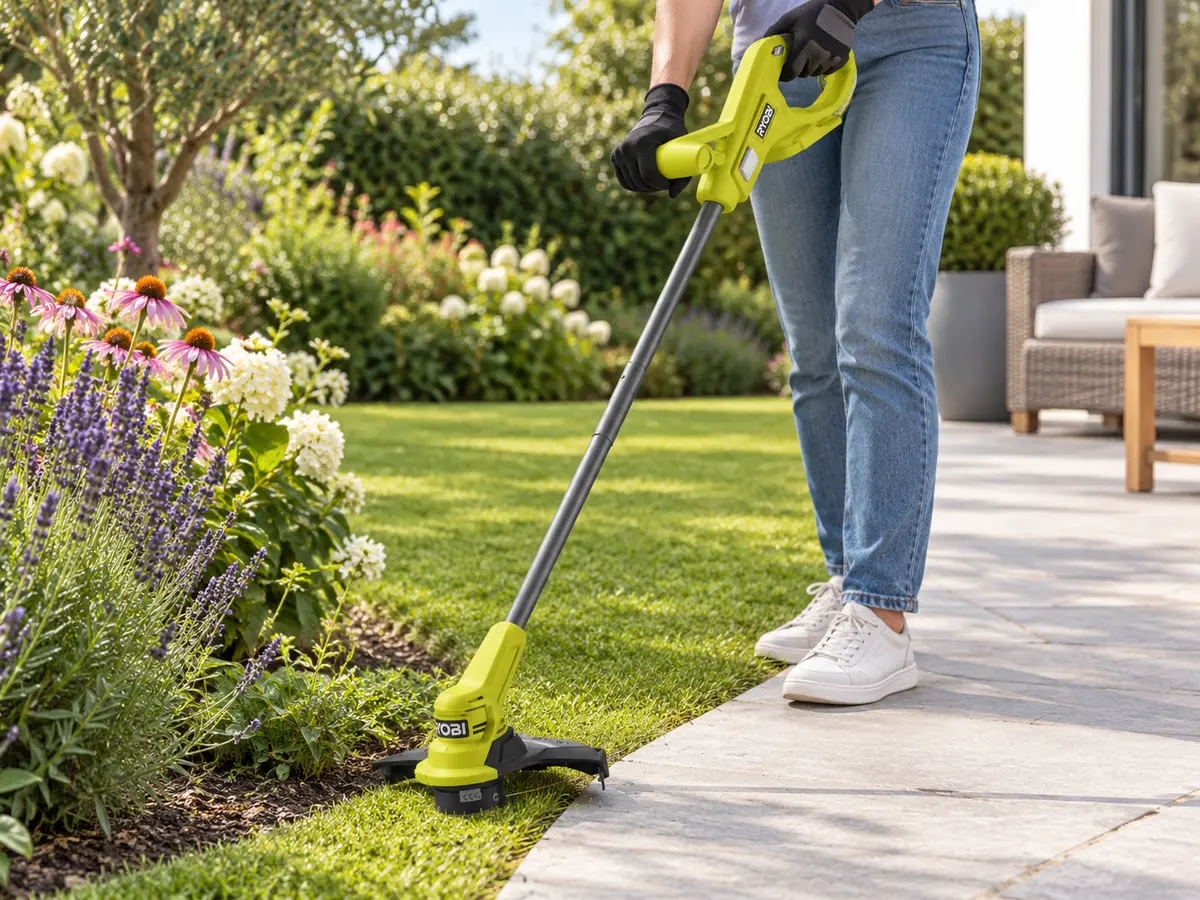 Un usage limité aux végétations légères — Ryobi RY18LT23A-0