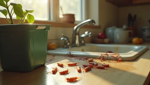 Les asticots chez vous : découvrez leur signification et comment réagir