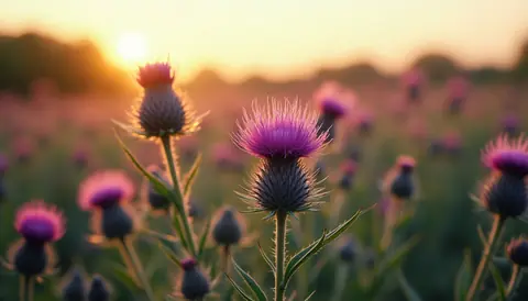 Chardons : ennemis des cultures ou alliés esthétiques pour votre jardin ?
