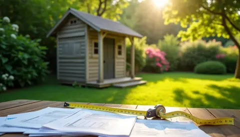 Déclarer un abri de jardin déjà construit : démarches et conseils pour être en règle