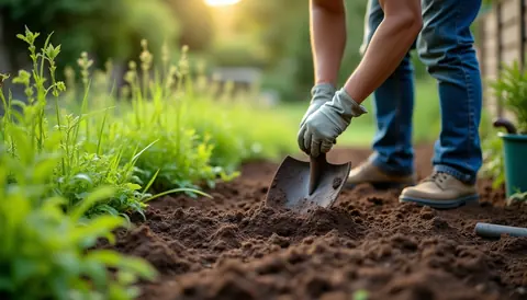 Faut-il désherber avant de retourner la terre : conseils et méthodes pour un sol sain