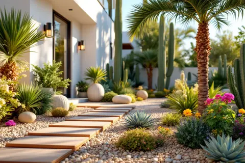 Donnez vie à votre jardin avant avec des idées d'aménagement paysager uniques