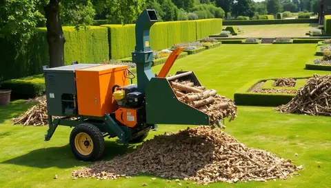 Entretenir un grand jardin : les avantages d’un broyeur de branches puissant