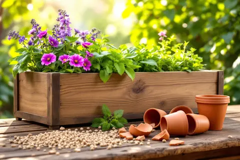 Optimisez le fond de votre jardinière en bois pour un drainage parfait