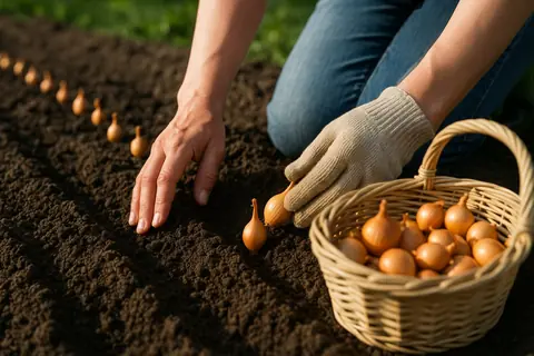Planter des oignons : astuces et conseils pratiques pour une belle récolte