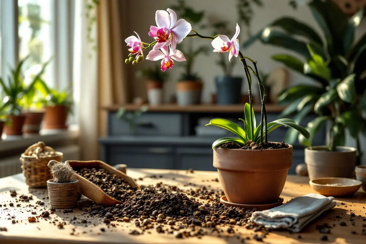Quand rempoter une orchidée pour garantir sa floraison et sa santé ?