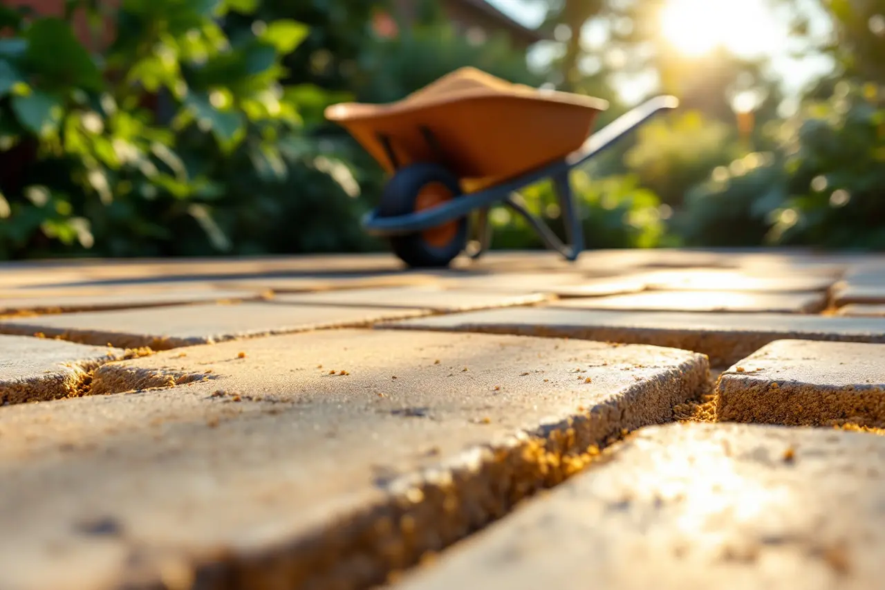 Quelle épaisseur de sable pour des pavés stables et durables ?