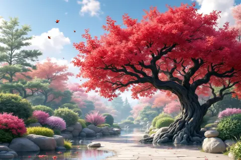 Sublimez votre jardin avec des arbres et arbustes décoratifs inspirants