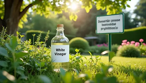 Vinaigre blanc désherbant interdit : ce qu’il faut savoir sur la réglementation
