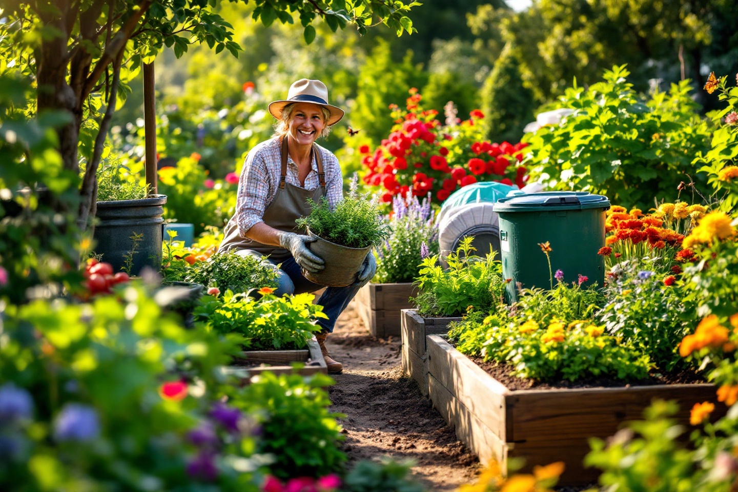Jardinage en permaculture : cultivez un espace écoresponsable et durable