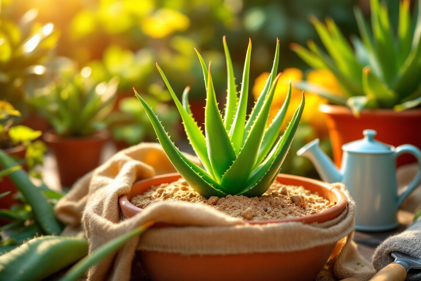 Choisir la terre idéale pour cultiver l’aloe vera avec succès