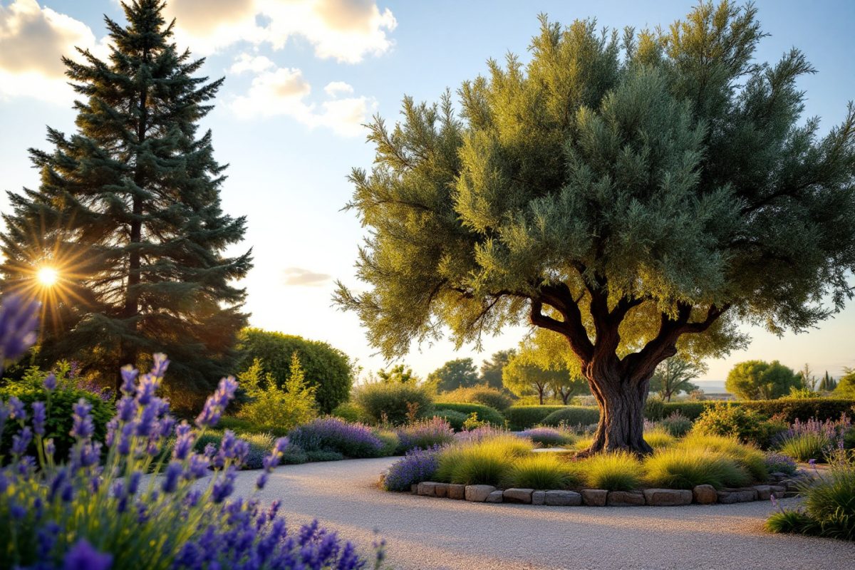 Aménagez le pied de votre olivier pour un jardin méditerranéen éclatant