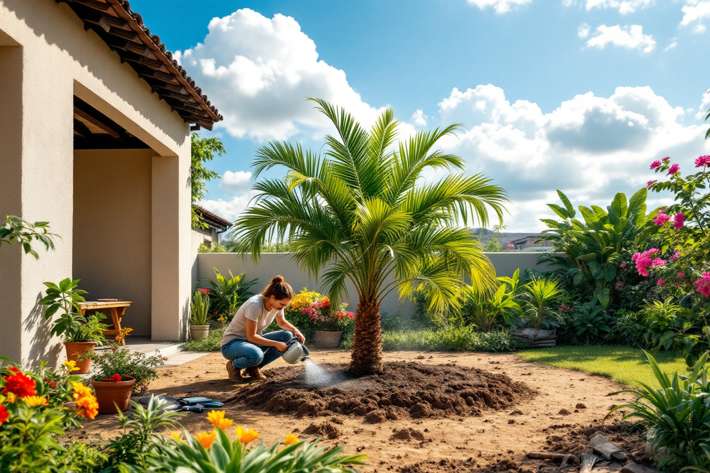 plantez votre palmier bon moment pour jardin exotique reussi 2