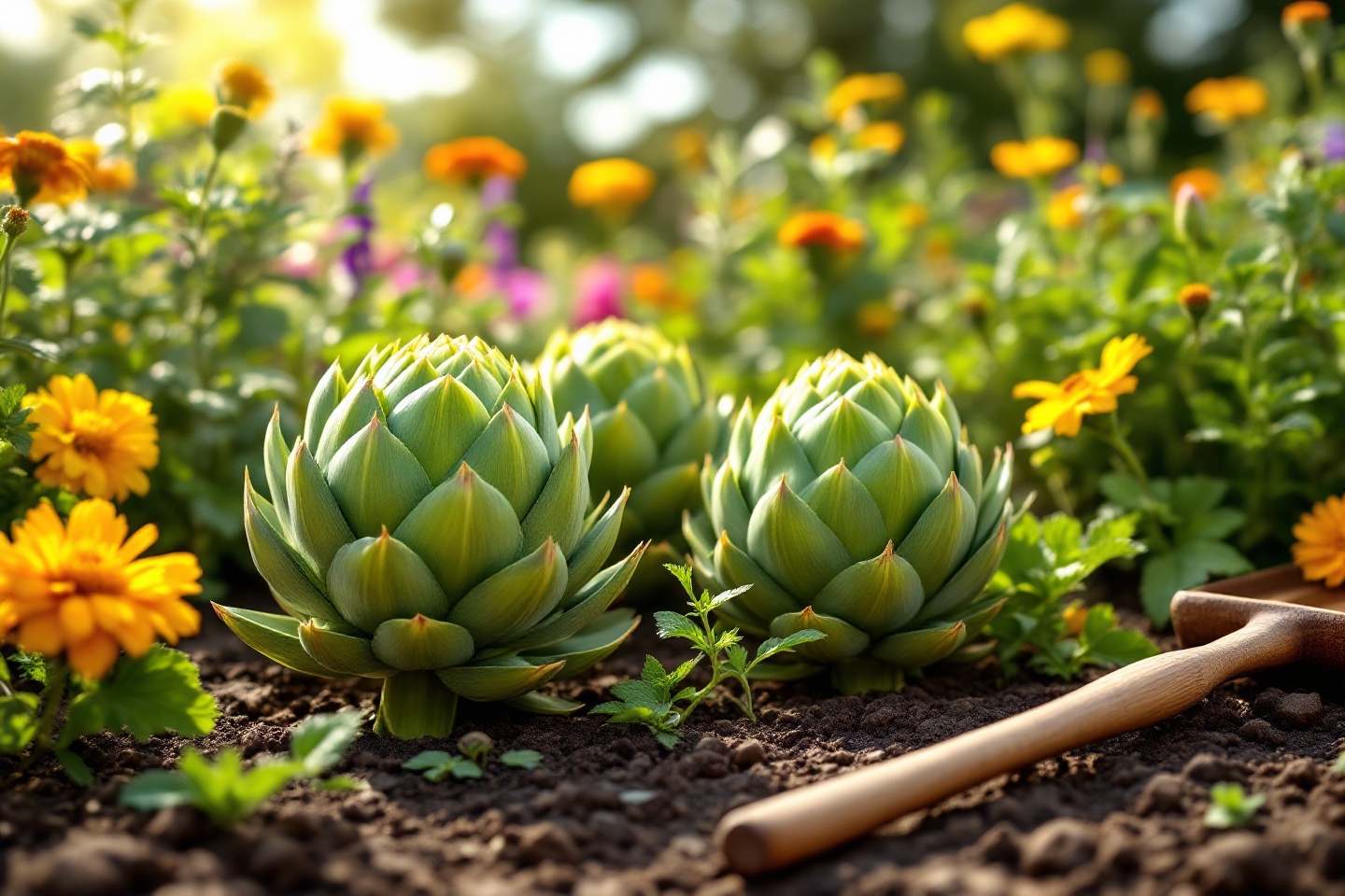compagnonnage efficace quelles plantes choisir avec vos artichauts 1