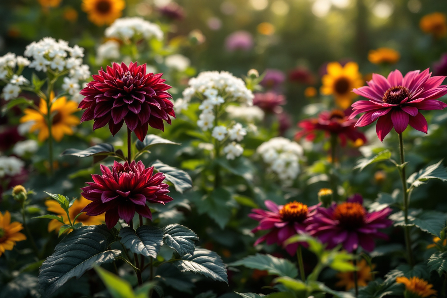 illuminez votre jardin ete avec des fleurs aux teintes sombres originales 1