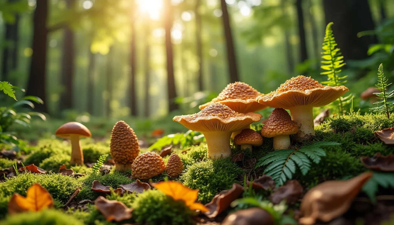 neuf delices forestiers les champignons comestibles a recolter sans hesitation