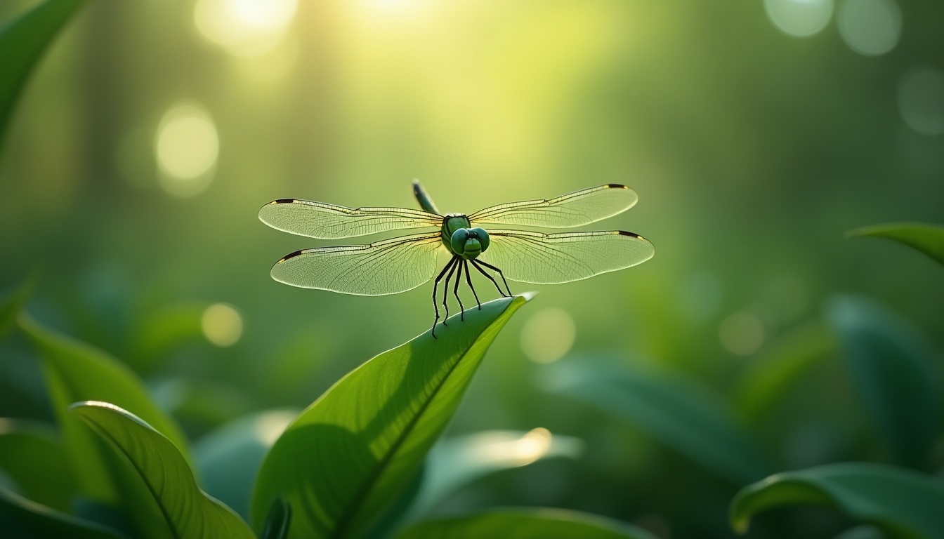 libellule verte signification symboliques messages decouvrir 20251017133515